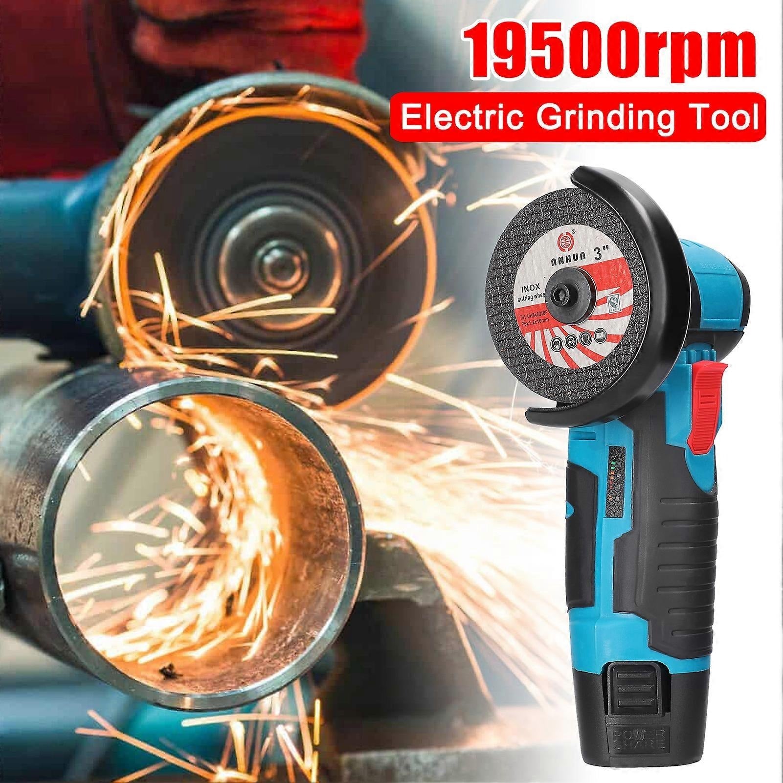 12V Angle Handheld Portable Electric Grinder